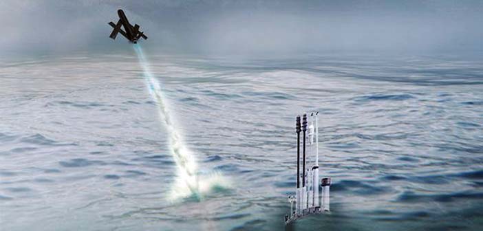 Indian Navy Submarine launched drones L&T and NewSpace Research NRT.