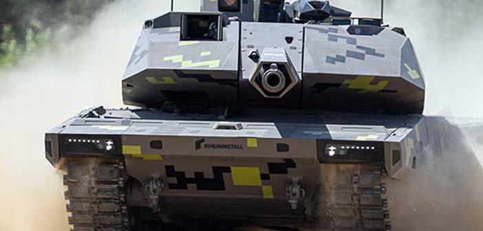 Rheinmetall KF51 Panther Main Battle Tank (MBT).