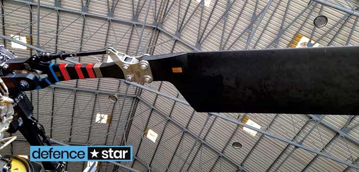 India HAL ALH with segmented main rotor blade