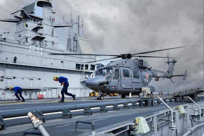 India IAC-1 INS Vikrant.