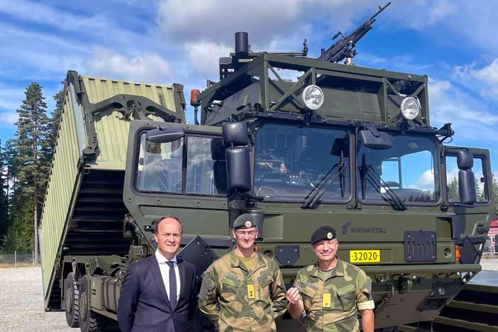 Rheinmetall MAN HX Trucks Norway Army