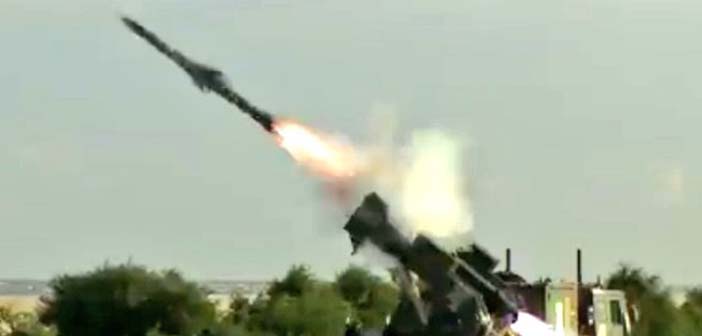 India DRDO QRSAM Missile