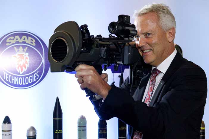 Saab Carl Gustaf M4 System India.