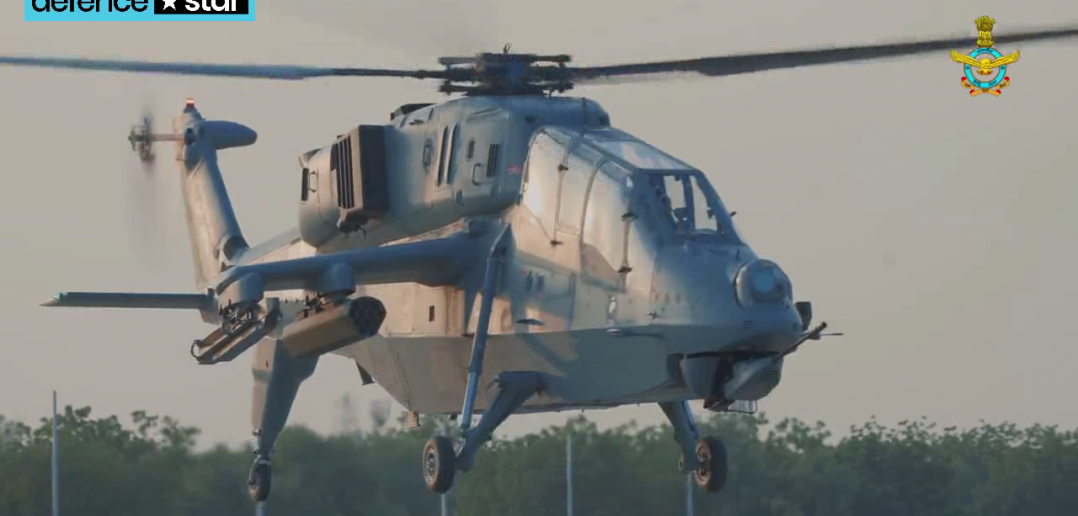 Indian Air Force deploys Light Combat Helicopters LCH at Pakistan border.