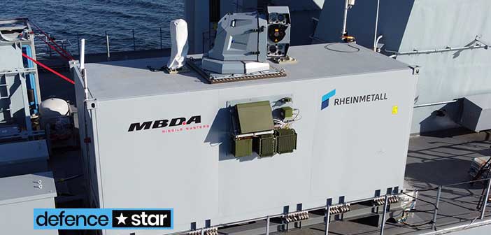 German Navy Rheinmetall MBDA Anti Drone Laser Weapon