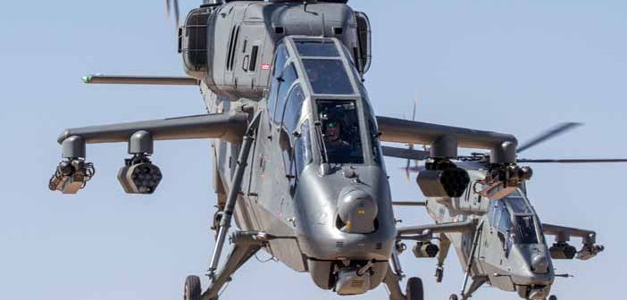 Prachand light combat helicopter of Indian Air Force.