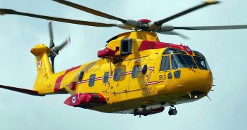 Leonardo CH-149 Cormorant Helicopter.