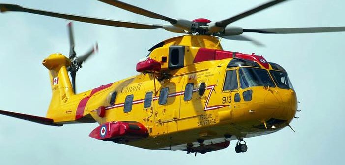 Leonardo CH-149 Cormorant Helicopter.
