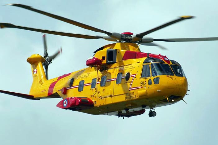 Leonardo CH-149 Cormorant Helicopter.