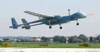 Israel Aerospace Industries IAI Heron UAV Drone.