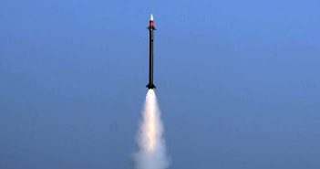 India's MRSAM Missile jointly developed by DRDO and IAI.