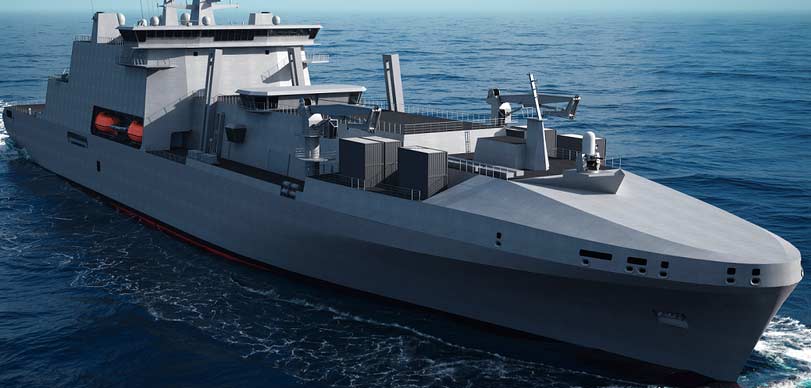 Navantia Royal Navy Fleet Support Ship
