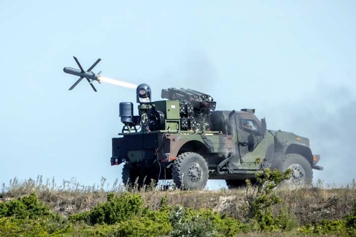 Rafael's Spike NLOS ATGM.