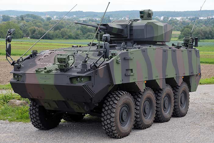 Elbit Systems' UT30 MK2-turret.