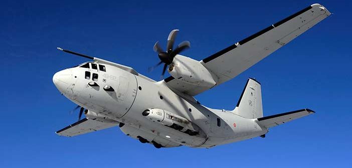 Italian Air Force Leonardo C-27J transport aircraft