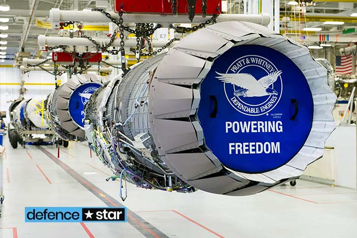 Pratt & Whitney F135 engine.