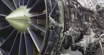 GE- F404 jet engine.