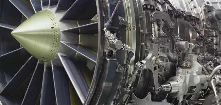 GE- F404 jet engine.