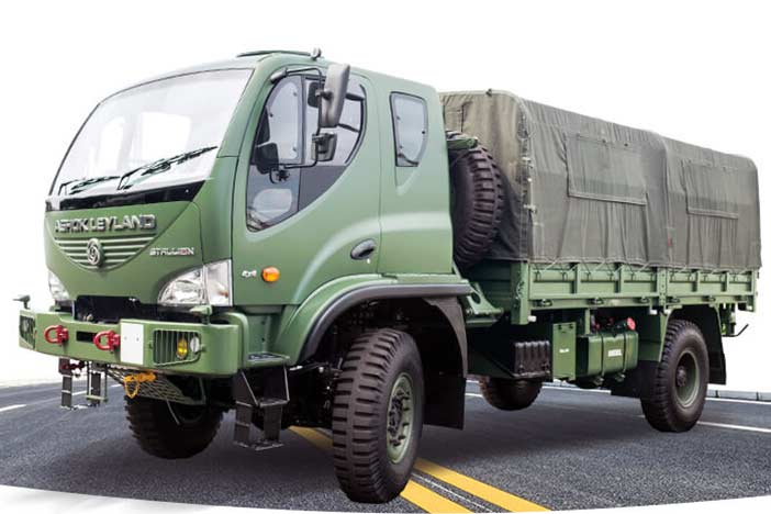 Ashok Leyland Stallion Military Truck.