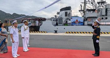 India gifts INS Kirpan to Vietnam Navy.