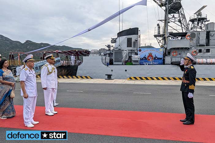 India gifts INS Kirpan to Vietnam Navy.