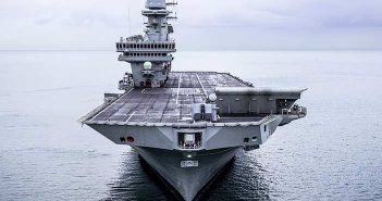 Italian Navy Cavour Aircraft Carrier