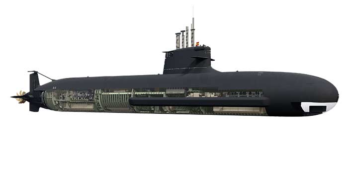Navantia's S-80 submarine with AIP.