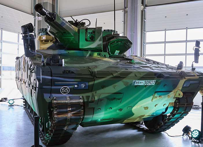 Rheinmetall's Lynx IFV (Official Photo).