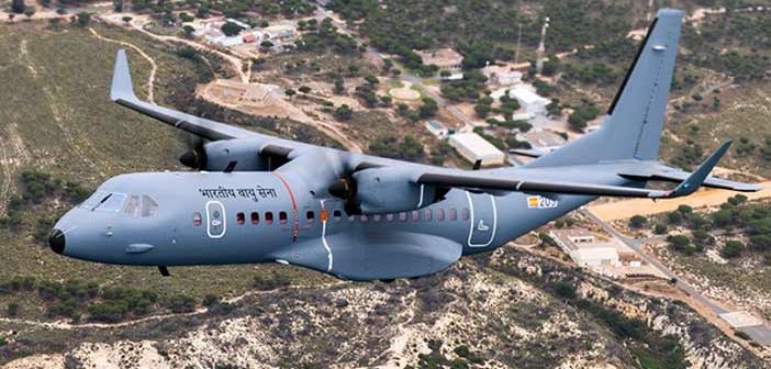 IAF C295 MW aircraft.