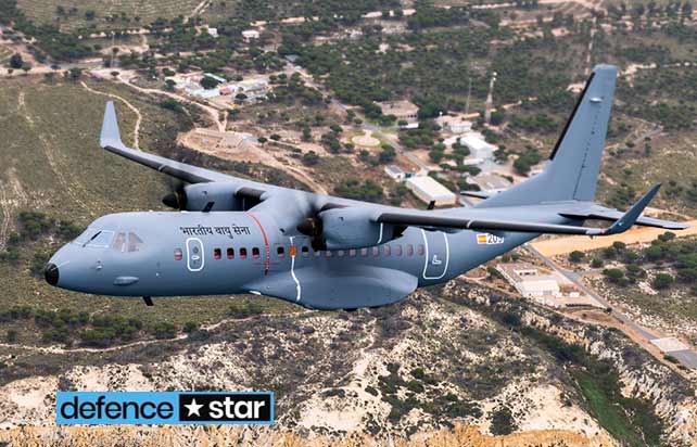 IAF C295 MW aircraft.