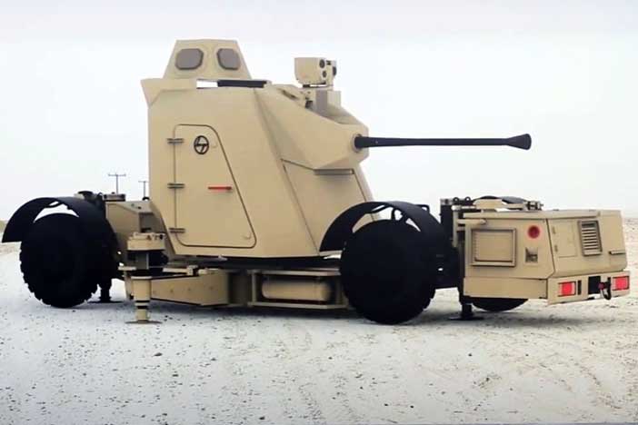 Larsen & Toubro's (L&T) Sudarshan CIWS.
