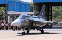 India HAL LCA Tejas Mk1A.