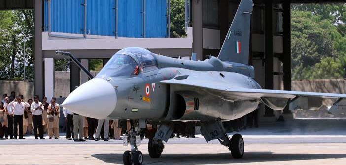 India HAL LCA Tejas Mk1A.