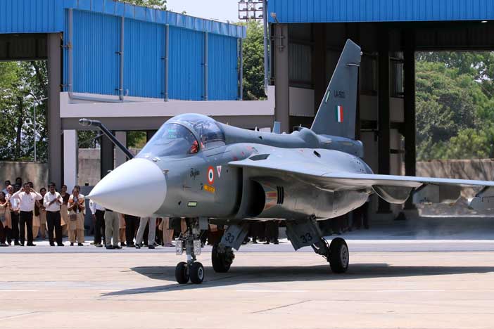 India HAL LCA Tejas Mk1A.
