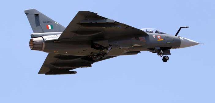 India HAL LCA Tejas Mk1A.