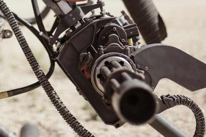 GA-ASI Mojave UAS Yuma Desert Live Fire Test.