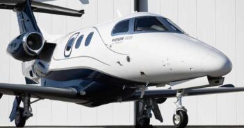 Embraer Phenom-100EX Business Jet.