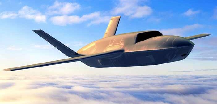 GA-ASI's CCA prototype. Artist's rendering.