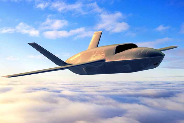 GA-ASI's CCA prototype. Artist's rendering.