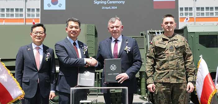Chunmoo MRL signing ceremony.