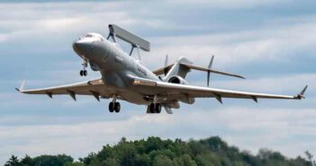 Saab's Global Eye aircraft.
