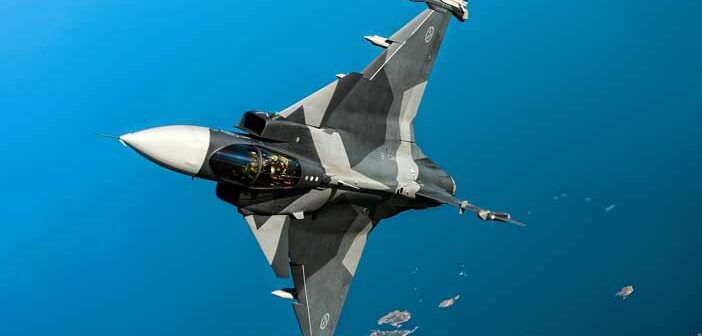 Saab's Gripen Fighter Jet.