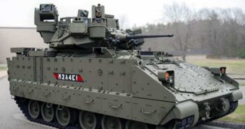 Elbit Systems' Iron Fist APS on US Army's Bradely IFV.