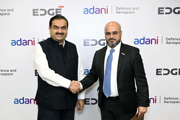 Adani EDGE defence agreement.