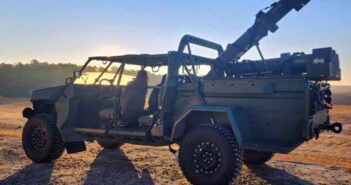 Launcher for UVision Hero Loitering Munition.