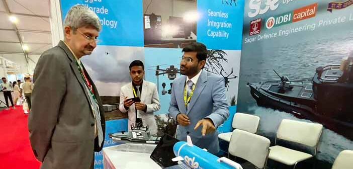 Sagar Defence's UUV.