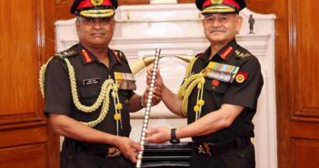 General Upendra Dwivedi New Army Chief takes charge from General Manoj Pande.