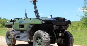 IAI's REX MK-II European Land Robot Trial.