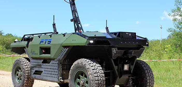 IAI's REX MK-II European Land Robot Trial.