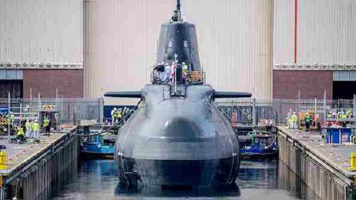 Indian Navy INS Arighat Nuclear Submarine. (File).
